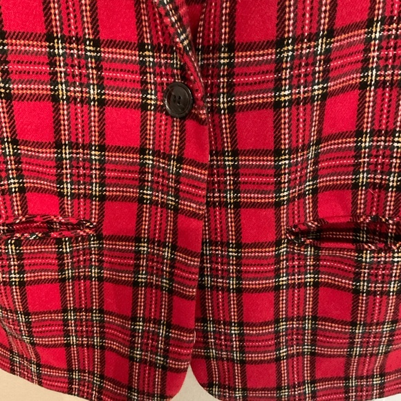 Vintage Sag Harbor Holiday Wool Blazer Size 6P AMAZING!!! - Picture 3 of 4